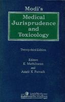 Modi S Medical Jurisprudence Toxicology 23rd Reprint Edition By Dr