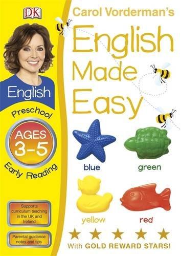 English Made Easy. Ages 3-5 Preschool (French Edition)