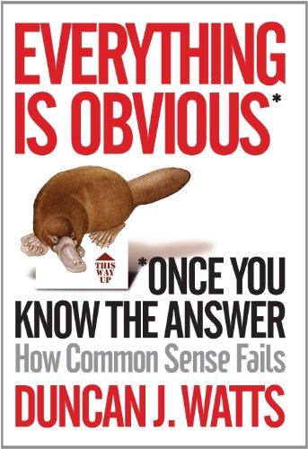  Everything is Obvious: How Common Sense Fails 