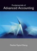 FUNDAMENTALS OF ADVANCED ACCOUNTING.