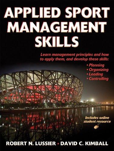 Applied Sport Management Skills  (With Web Resource) 