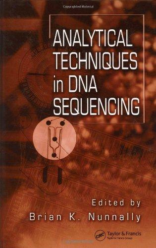 Analytical Techniques in DNA Sequencing