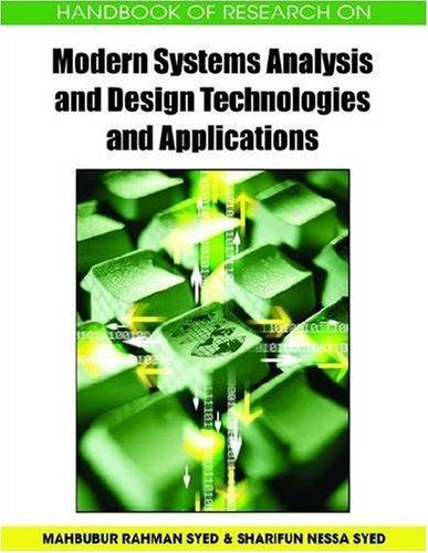 Handbook of Research on Modern Systems Analysis and Design Technologies and Applications 