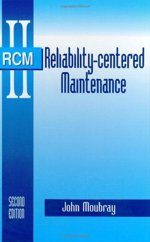 Reliability-Centered Maintenance, 2nd ed.