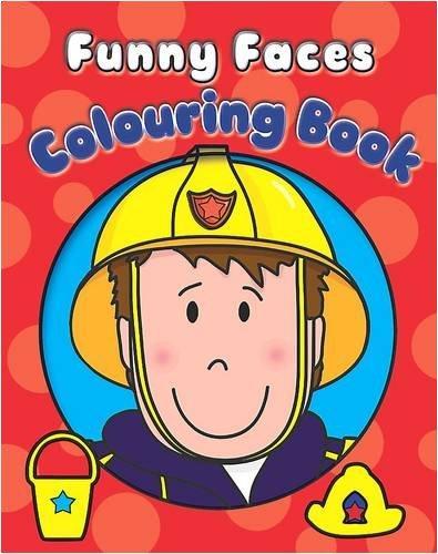 FUNNY FACES: COLOURING BOOK