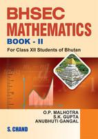 BHSEC Mathematics Book-II for class XII