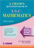 QUESTION BANK IN ISC MATHEMATICS FOR CLASS XII