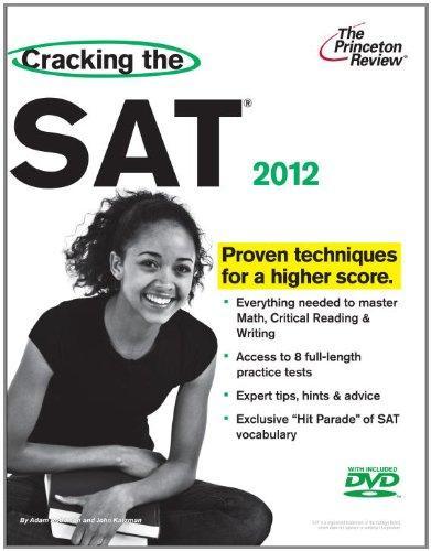 Cracking the SAT with DVD, 2012 Edition (College Test Preparation) 