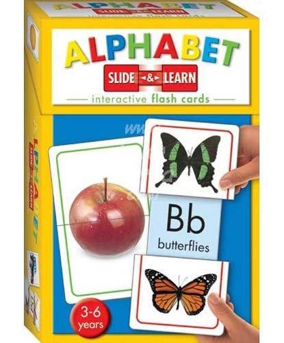 Slide & Learn Flash Alphabet (Slide and Learn Flash Cards)