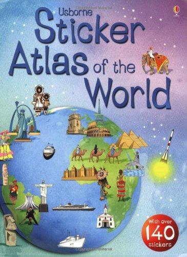 Usborne Sticker Atlas of the World 