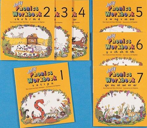 Jolly Phonics Workbooks 1-7 