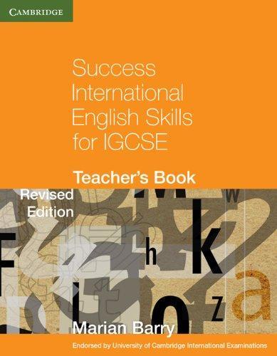 Success International English Skills for IGCSE Teacher's Book (Georgian Press)