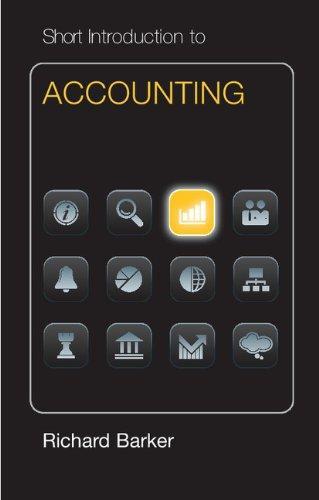 Short Introduction to Accounting Euro Edition (Cambridge Short Introductions to Management) 