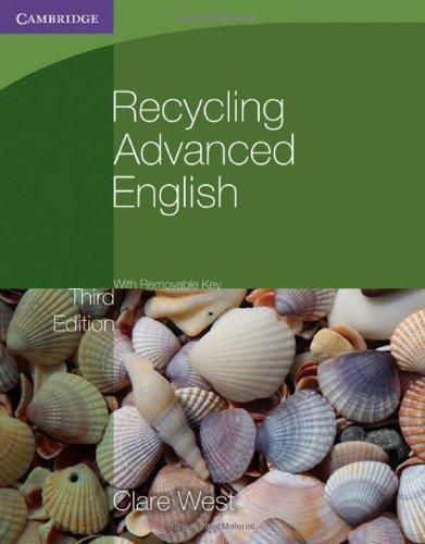 Recycling Advanced English with Removable Key (Georgian Press)