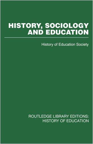 History, Sociology and Education: Volume 13