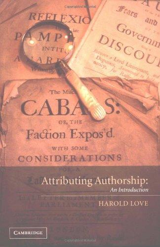 Attributing Authorship: An Introduction