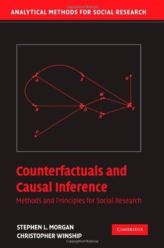 Counterfactuals and Causal Inference: Methods and Principles for Social Research (Analytical Methods for Social Research) 