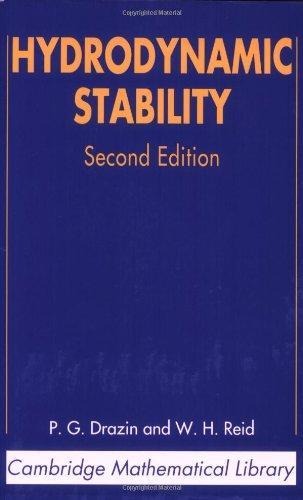 Hydrodynamic Stability (Cambridge Mathematical Library) 