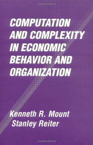 Computation and Complexity in Economic Behavior and Organization