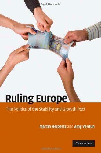 Ruling Europe: The Politics of the Stability and Growth Pact 