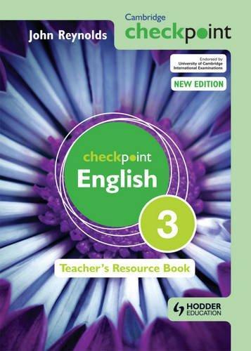 English Teachers Resource Book 3 (Cambridge Checkpoint) 