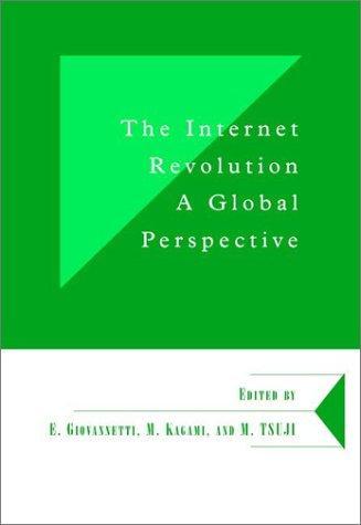 The Internet Revolution: A Global Perspective (Department of Applied Economics Occasional Papers) 