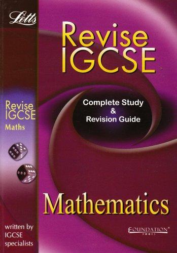 Revise IGCSE Mathematics India edition
