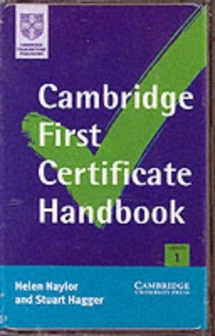 Cambridge First Certificate Handbook Cassette Set 