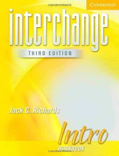 Interchange Intro Workbook (Interchange Third Edition) 