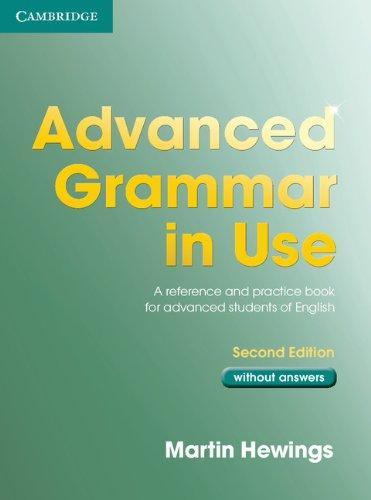 Advanced Grammar in Use without Answers