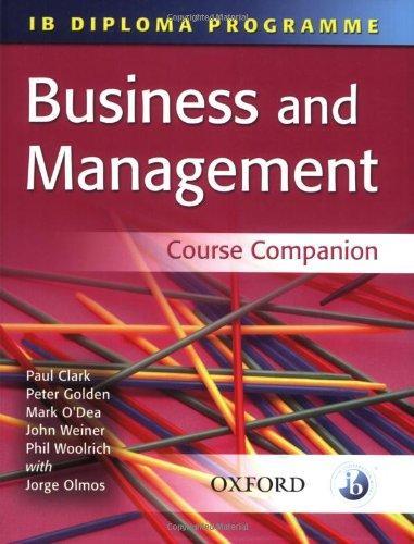 IB Business and Management: Course Companion