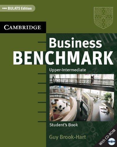 Business Benchmark Upper Intermediate Student's Book with CD ROM BULATS Edition 