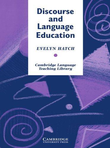 Discourse and Language Education (Cambridge Language Teaching Library) 