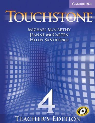 Touchstone Teacher's Edition 4 with Audio CD (Touchstones)