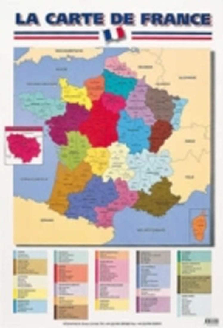 Carte de France (Early Learning French)