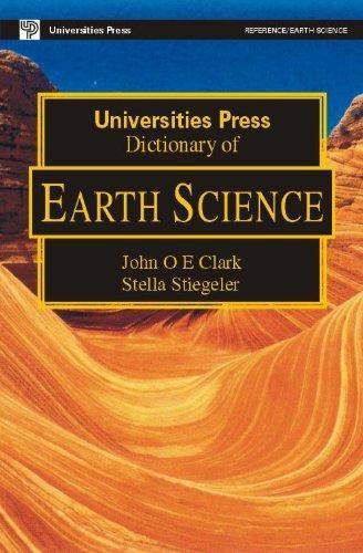 UNIVERSITIES PRESS DICTIONARY OF EARTH SCIENCE