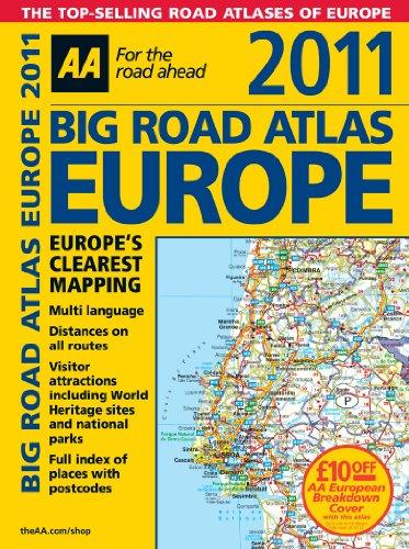 Big Road Atlas Europe-2011