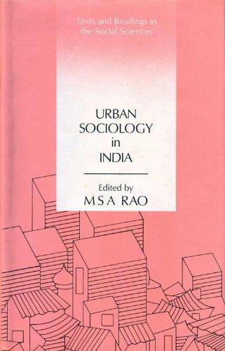 Urban Sociology in India 