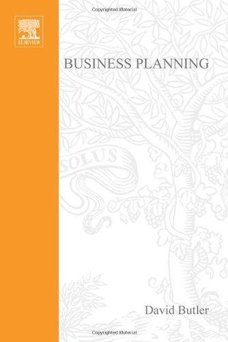 Business Planning: A Guide to Business Start-Up