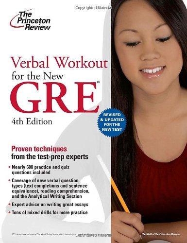 Verbal Workout For The New GRE