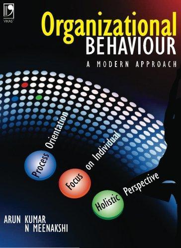 Organisational Behaviour 