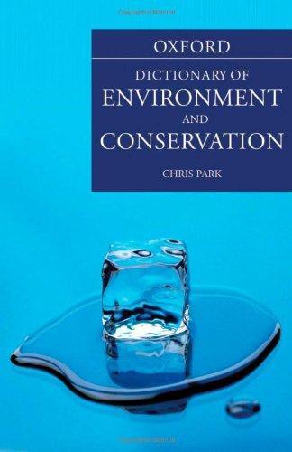 A Dictionary of Environment and Conservation 