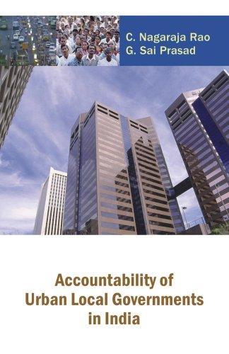 Accountability of Urban Local Governments in India 