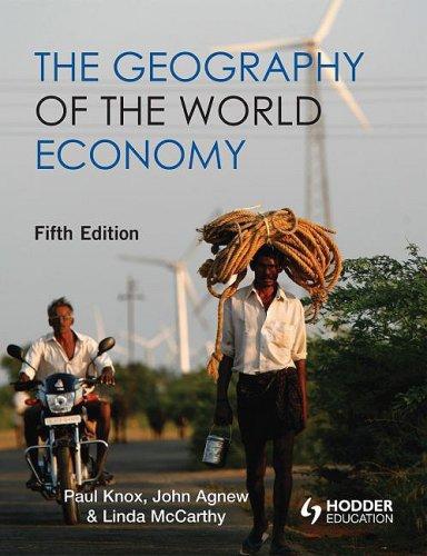 Geography of the World Economy 5th/ed