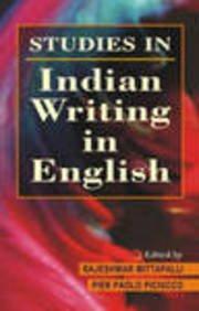 Studies in Indian Writings in English 