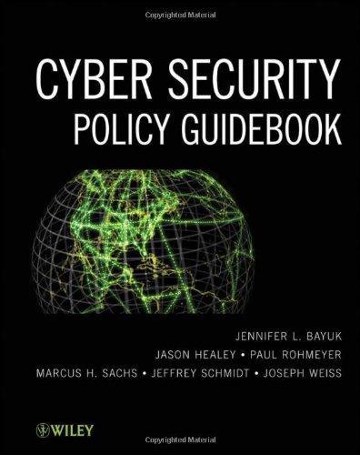 Cyber Security Policy Guidebook 