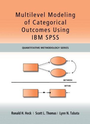 Multilevel Modeling of Categorical Outcomes Using IBM SPSS (Quantitative Methodology Series) 