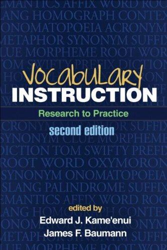 Vocabulary Instruction, Second Edition: Research to Practice