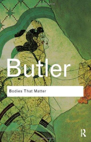Society and Culture Bundle RC: Bodies That Matter: On the discursive limits of "sex"