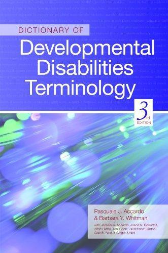 Dictionary of Developmental Disabilities Terminology